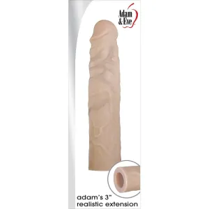 Adam & Eve Adam's Realistic Extension 3 in. Penis Extender Beige