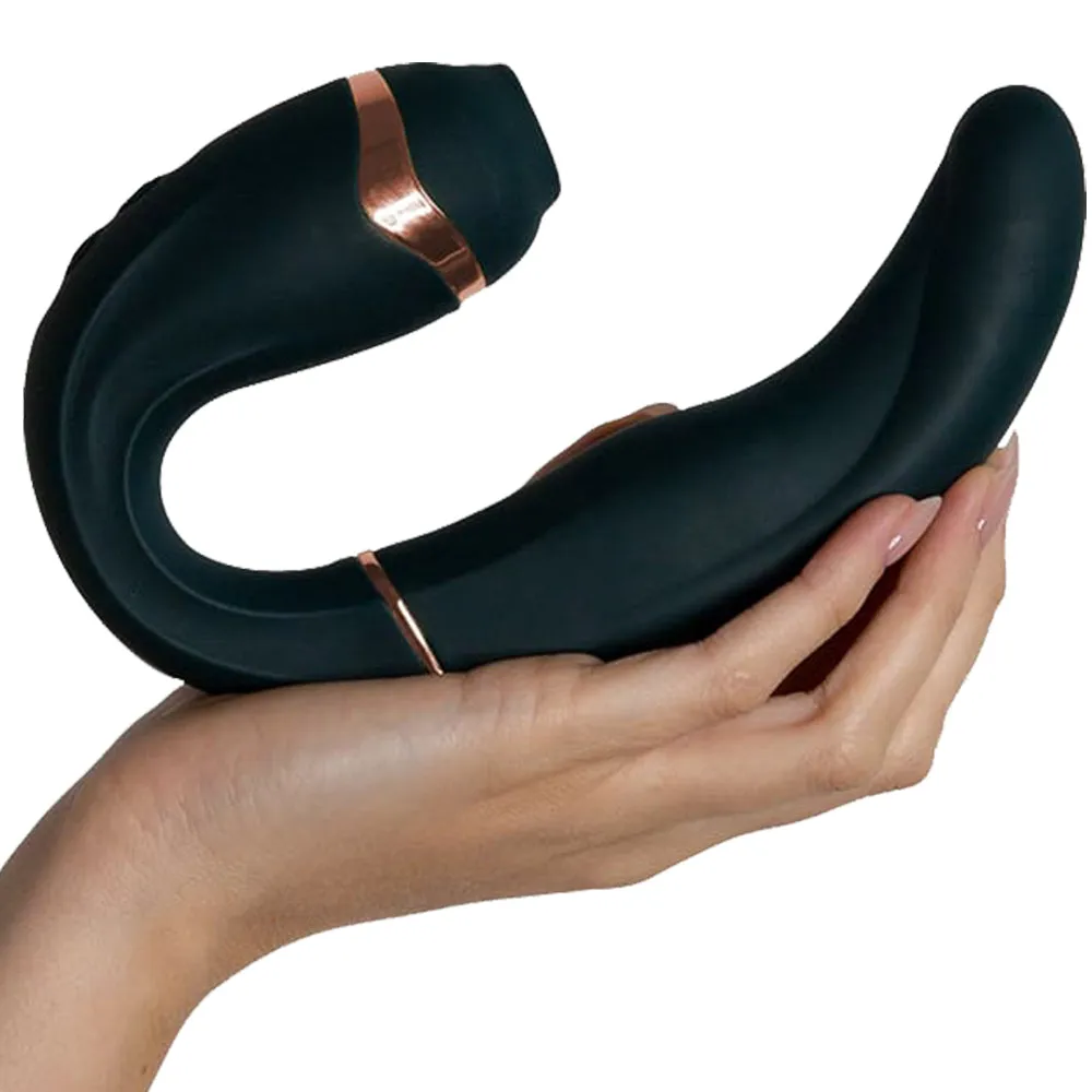 Adrien Lastic MY-G Double End Clitoral Sucker Vibrator Dildo Stimulator Sex Toy