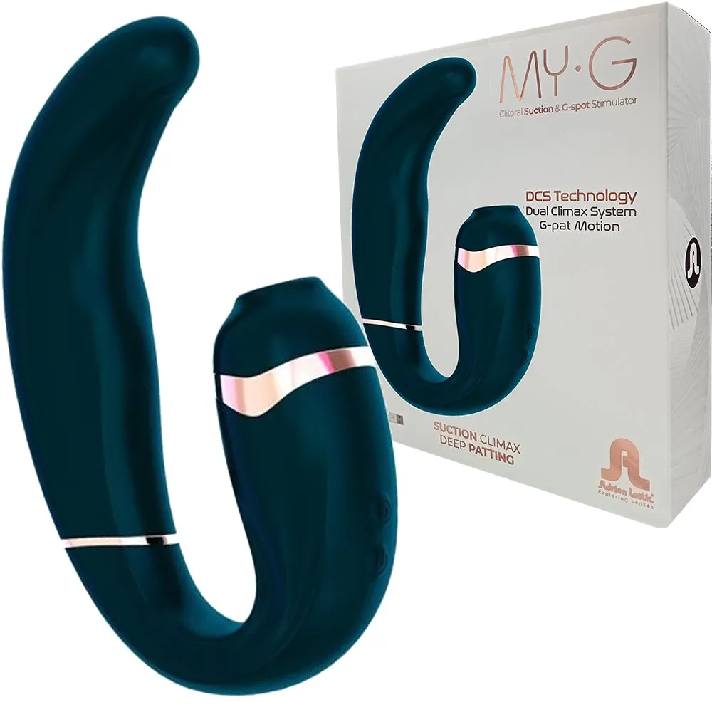 Adrien Lastic MY-G Double End Clitoral Sucker Vibrator Dildo Stimulator Sex Toy