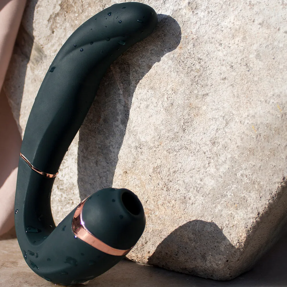 Adrien Lastic MY-G Double End Clitoral Sucker Vibrator Dildo Stimulator Sex Toy