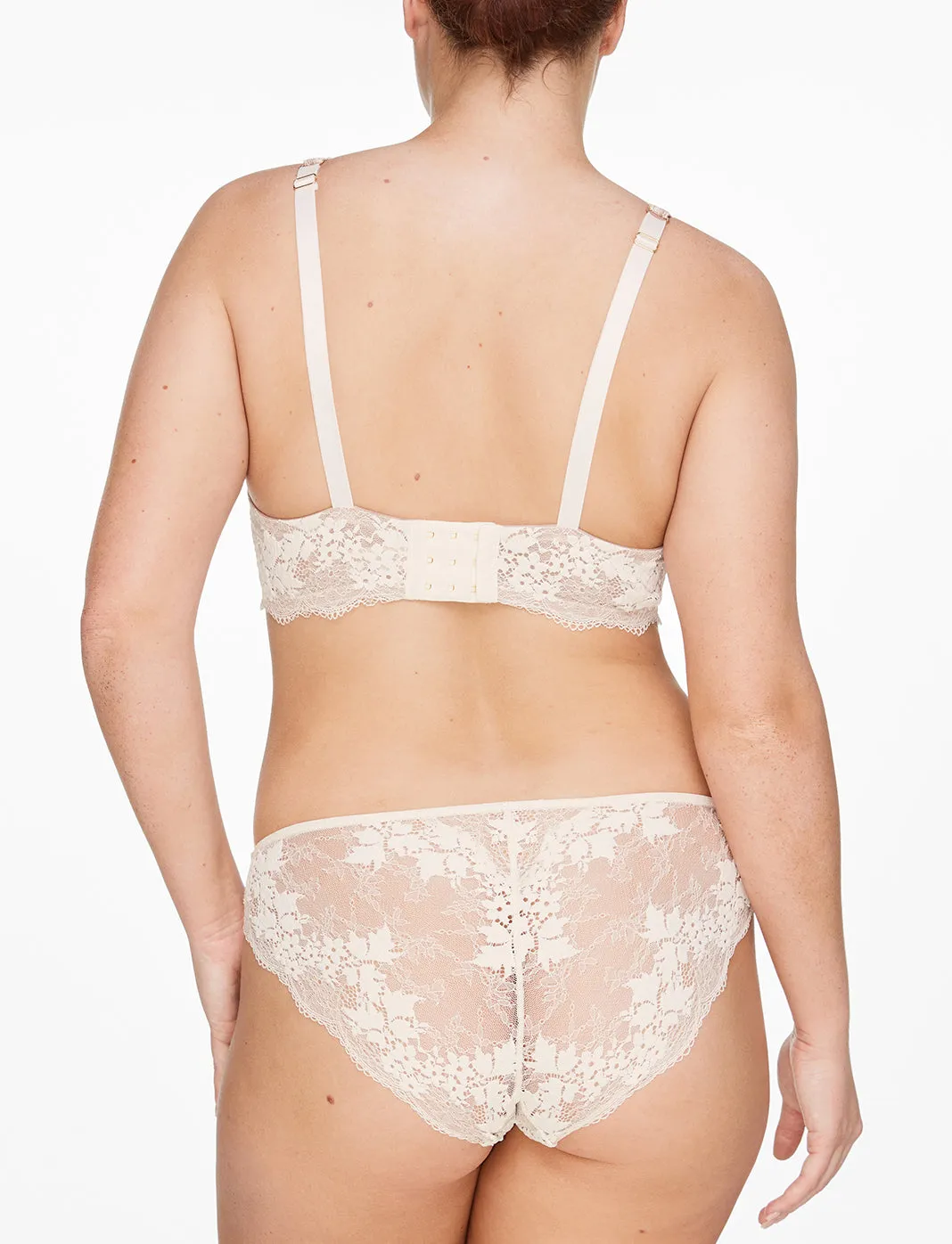 All Day Lace Uplift Plunge    Cheeky Set