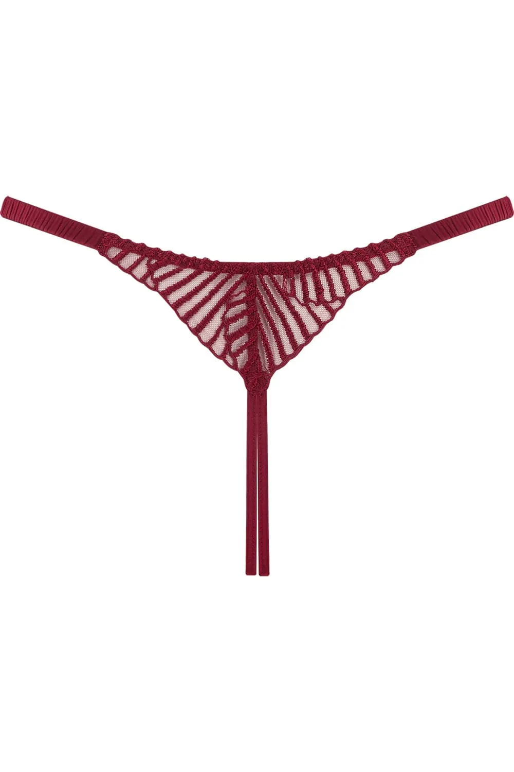 Athena Open Thong Red. Size L (UK 12-14)