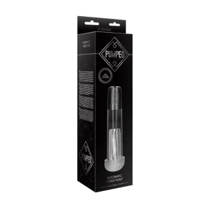 Automatic Cyber Pump with Masturbation Sleeve - Transparent
