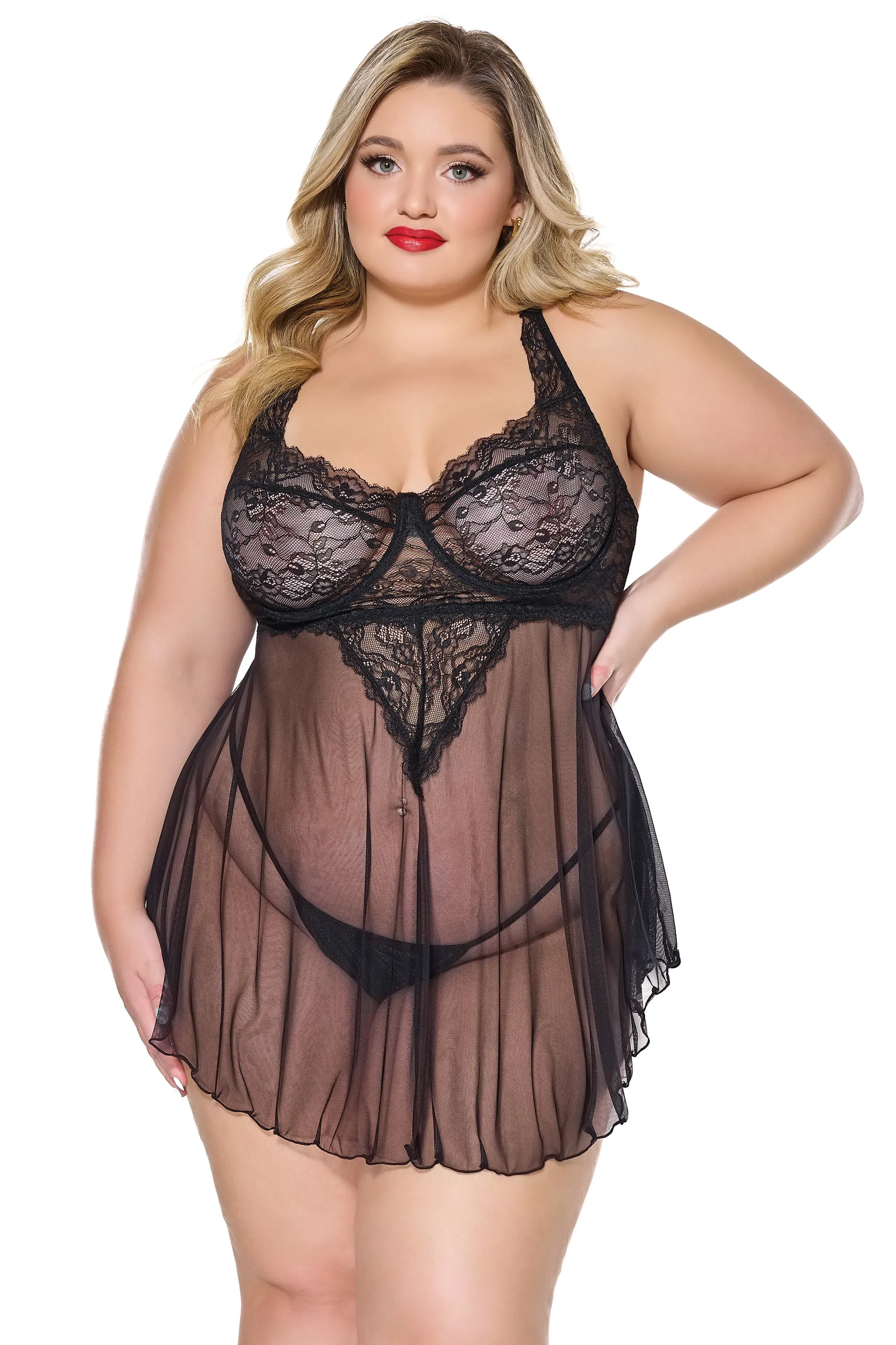 Babydoll & G-String Set