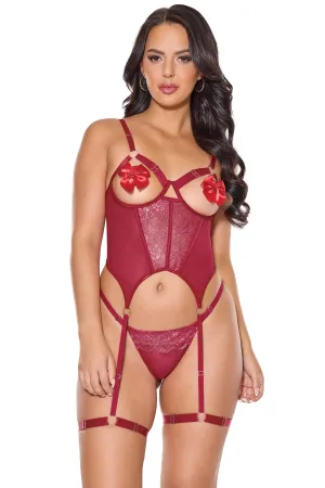 Bustier & Thong Set