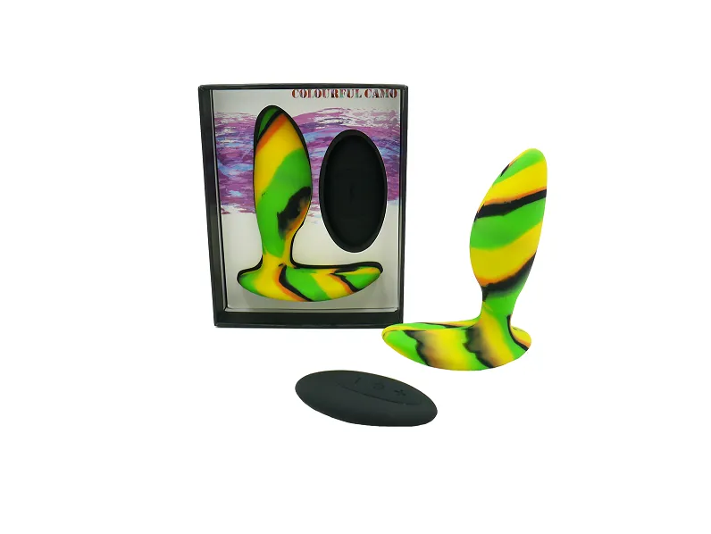 Camo IDYLIC Vibrating Anal Plug REMOTE Prostate Massager Butt Vibrator Sex Toy