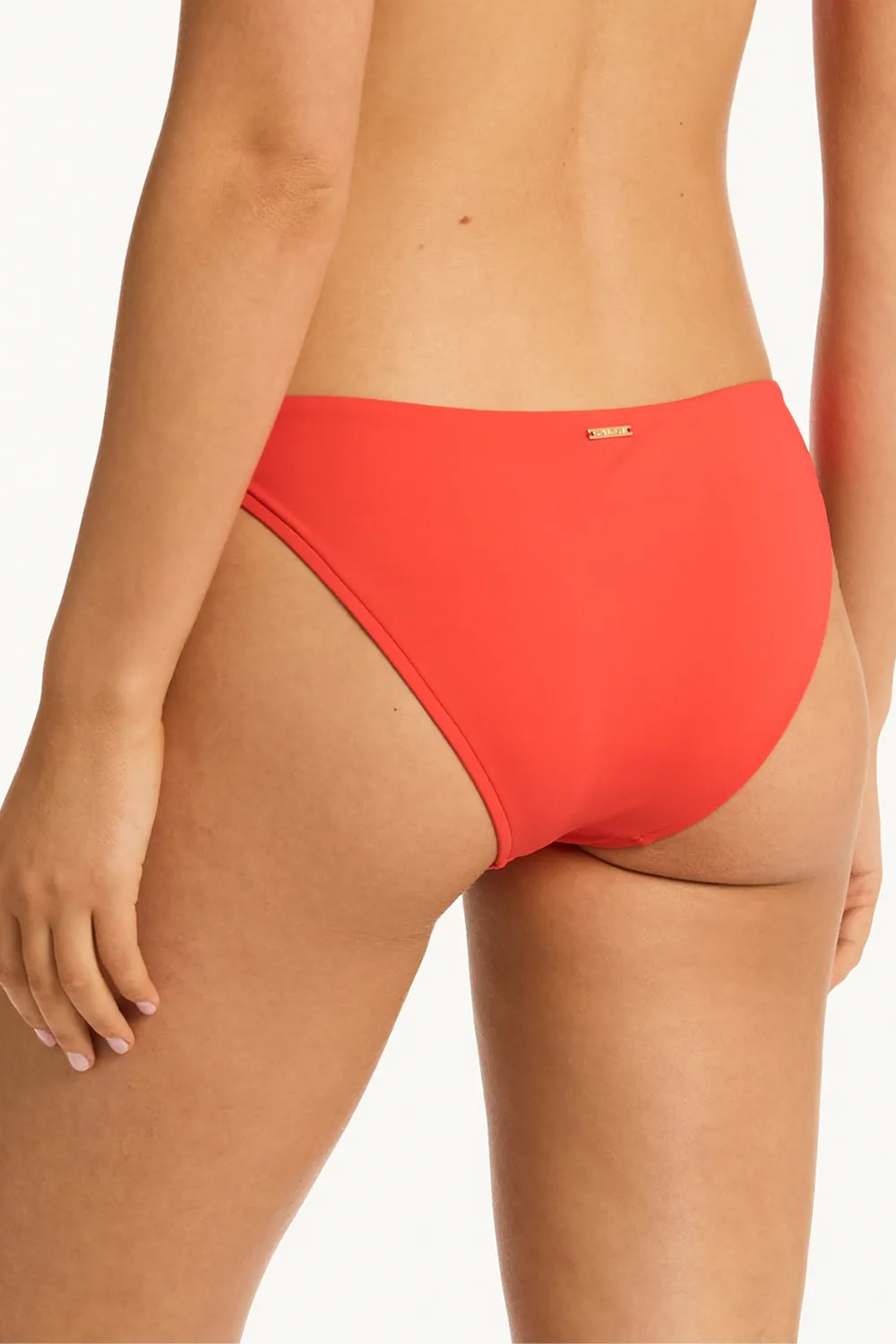 Casa Del Mar Cheeky Bikini Bottom in Flame