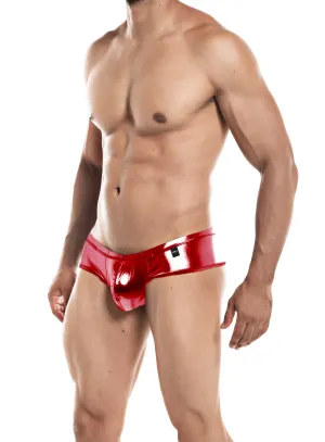 CUT FOR MEN HIGH CUT CHEEKY BRIEF RED SMALL