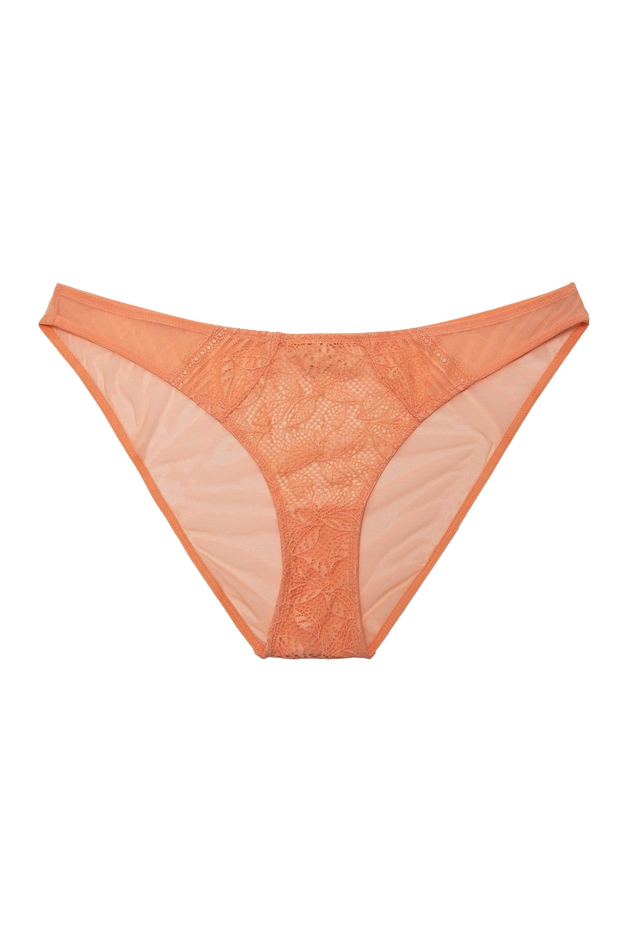 Emma Coral Brazilian Lace Brief