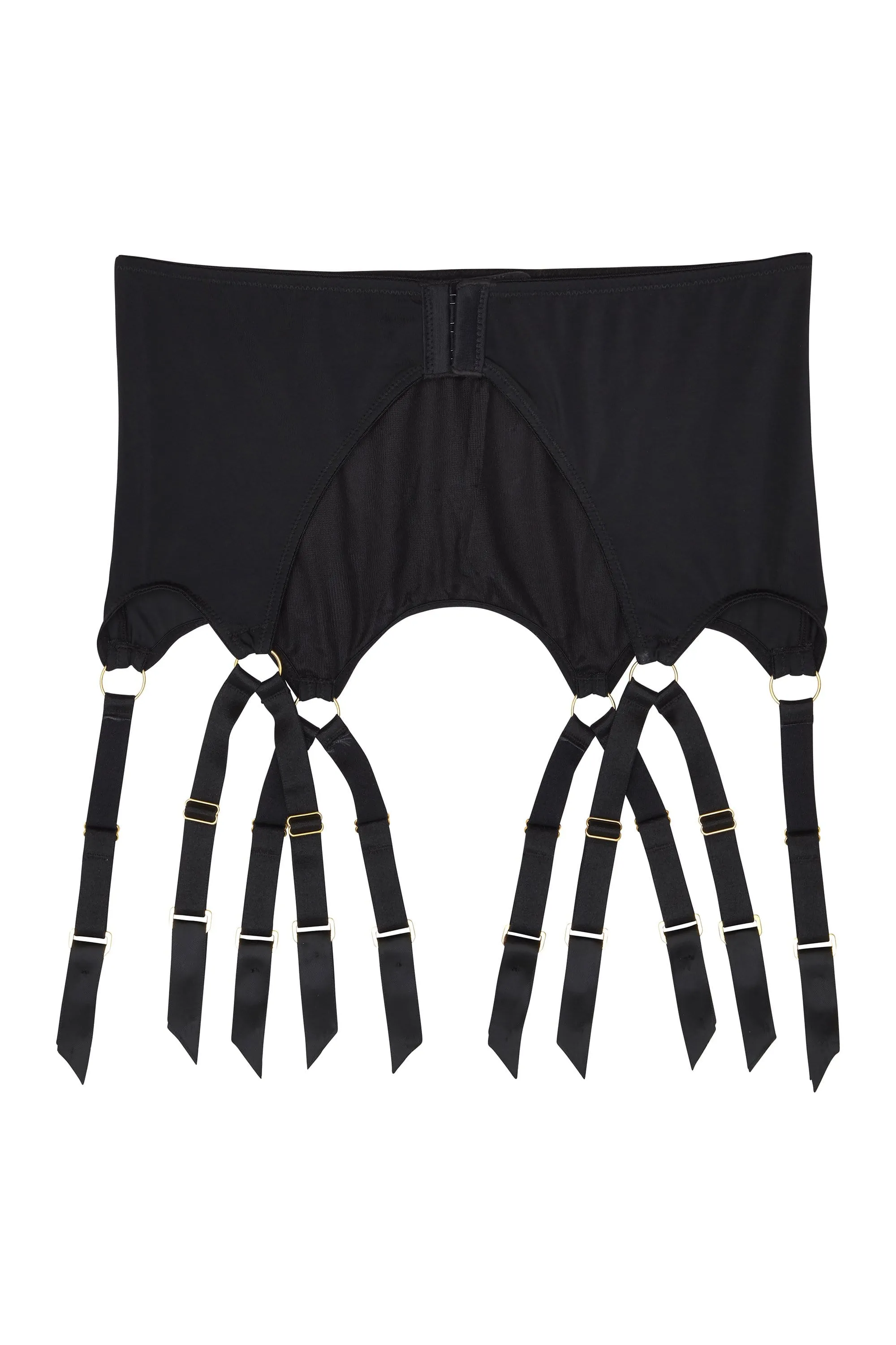 FFFB Black microfibre suspender