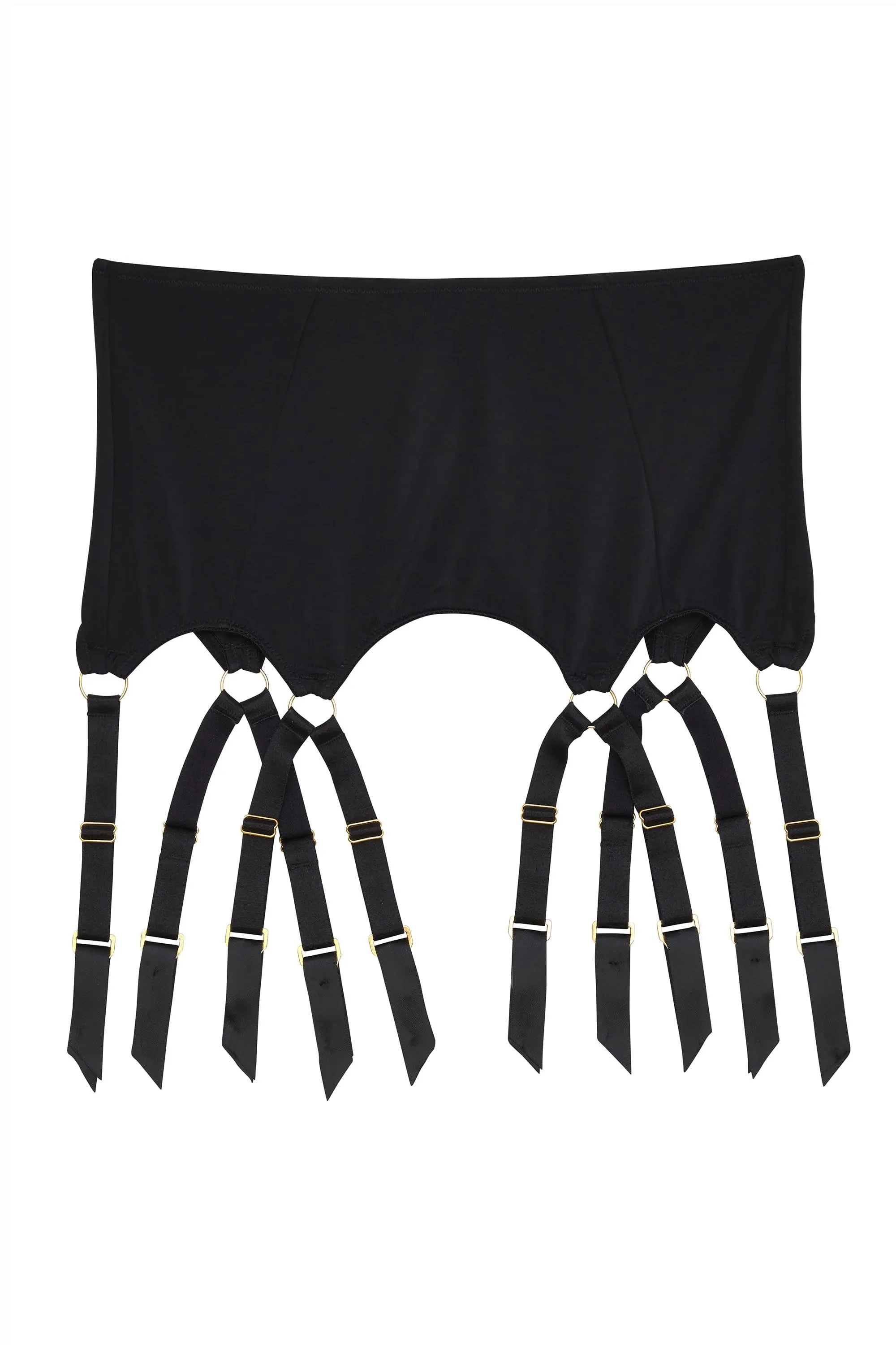 FFFB Black microfibre suspender