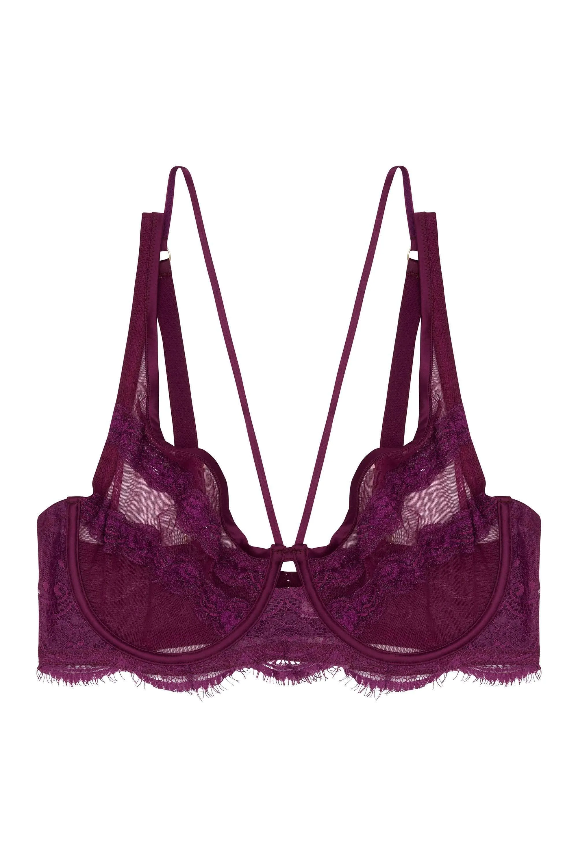 Gabi Fresh Aria Lace Trim High Apex Bra