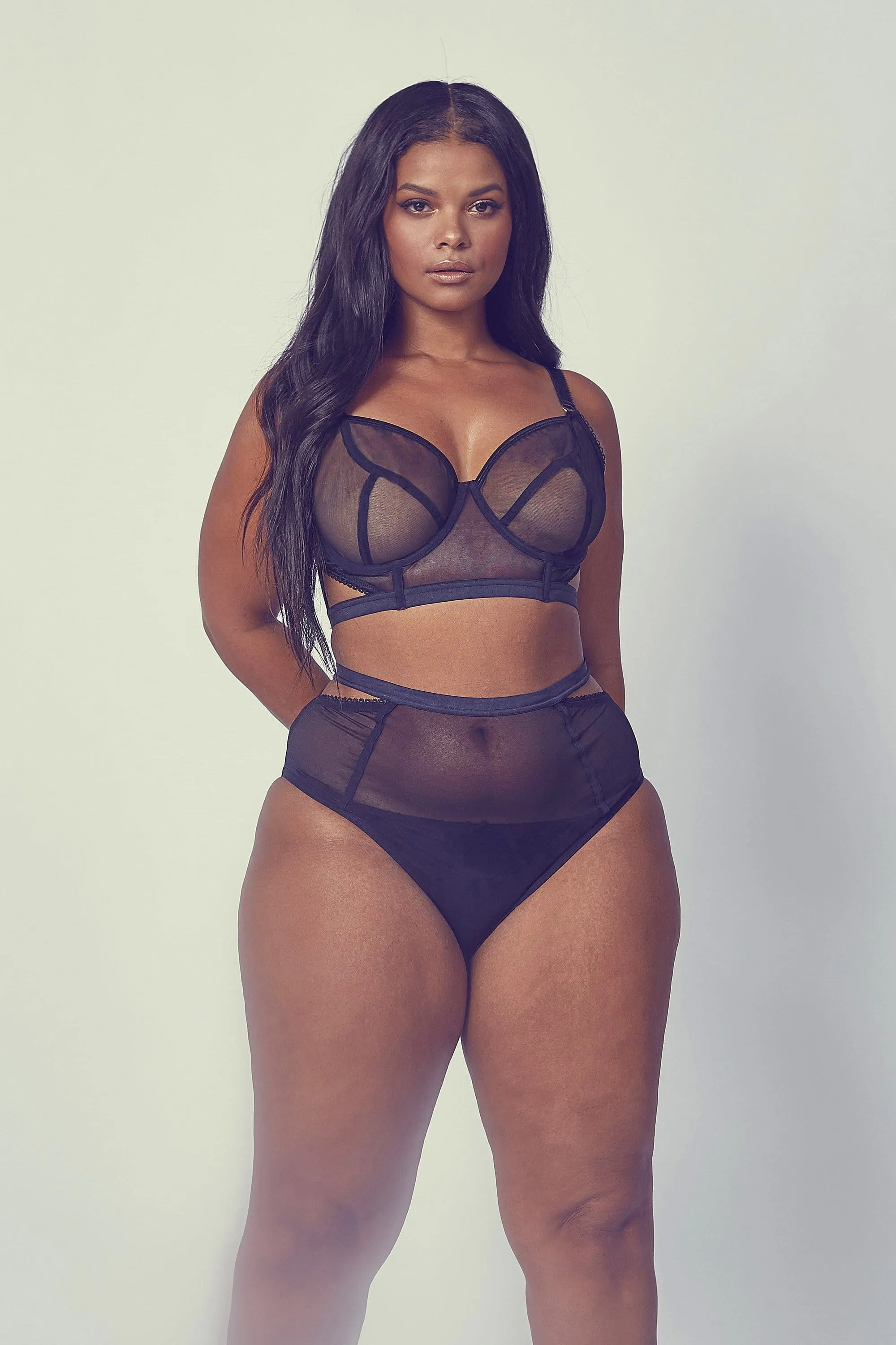 Gabi Fresh Harper Mesh Cut out High Waist