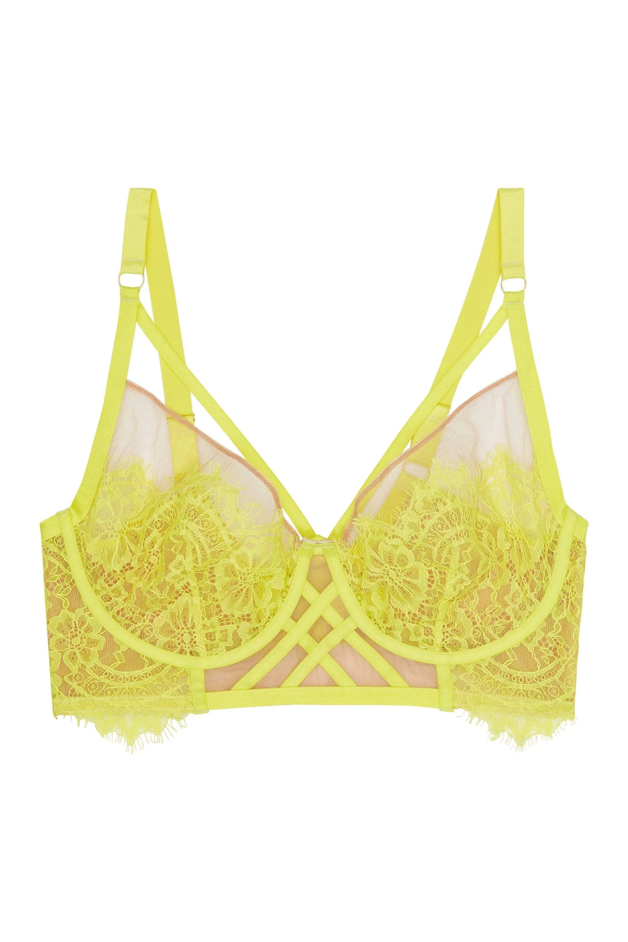Gabi Fresh Kinsley Neon Lace Bra