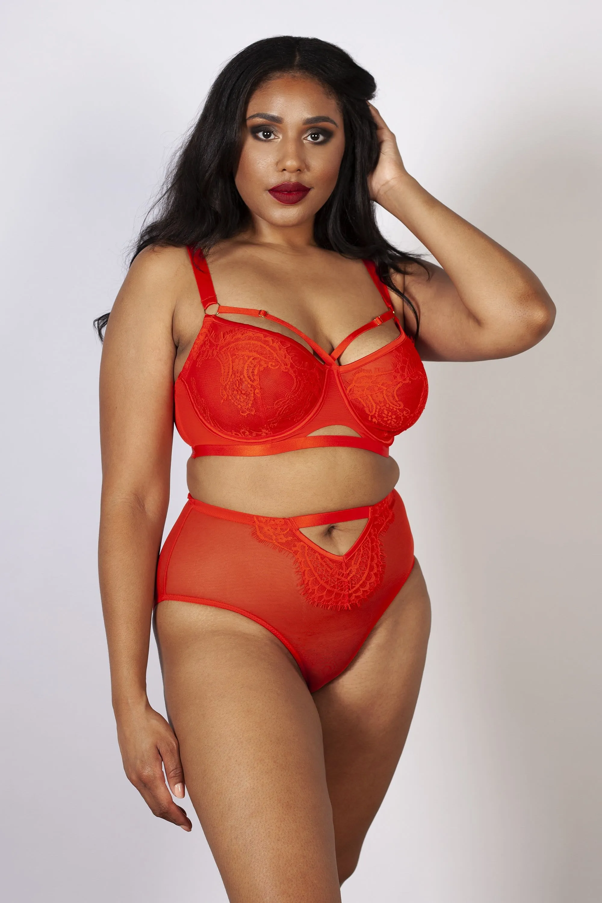 Gabi Fresh Lyla Flame Strappy Bra B - H