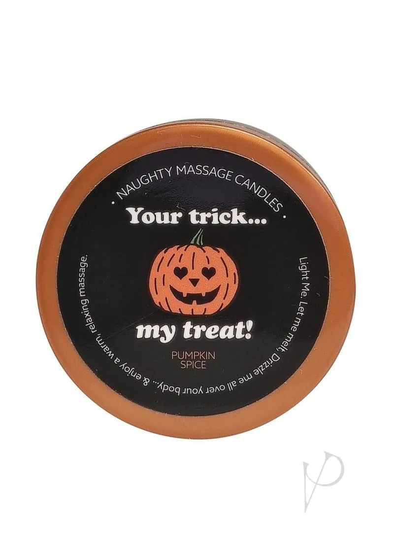 Halloween Mini Candle You Trick My Treat