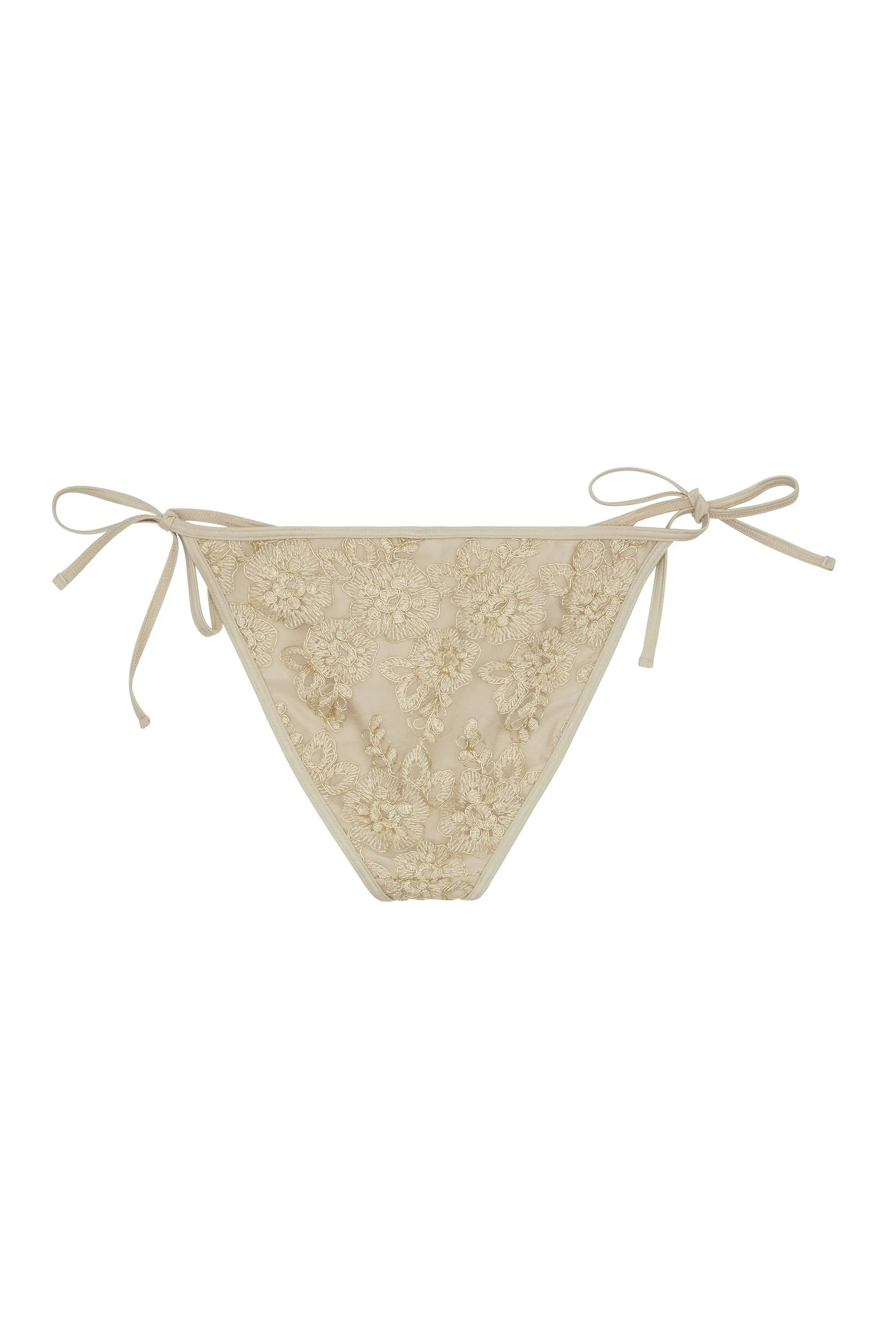 Hunter McGrady Plus Size/Curve Sequin Bikini Tie Side Brief