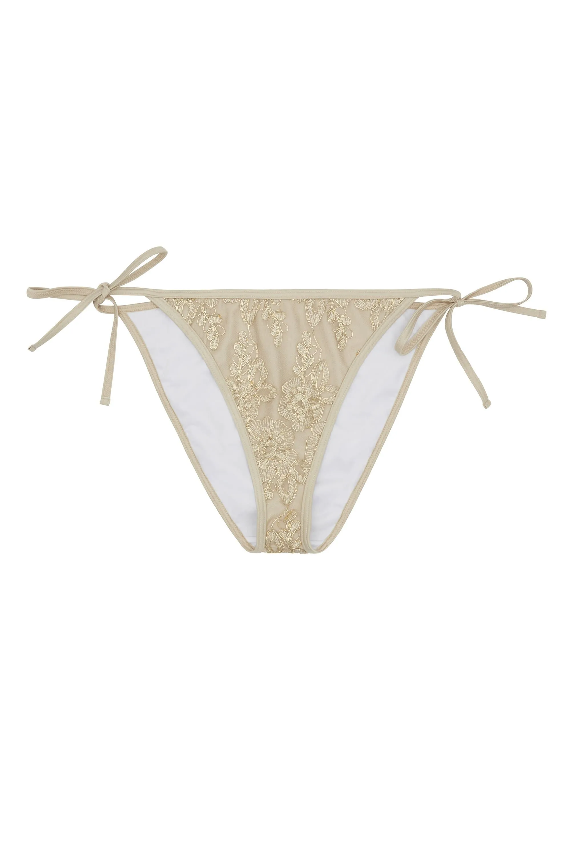 Hunter McGrady Plus Size/Curve Sequin Bikini Tie Side Brief
