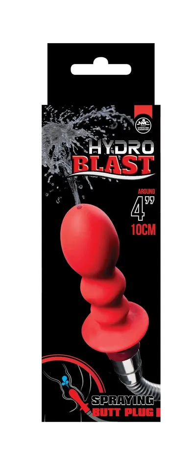 Hydro Blast 4 Silicone Douche Red