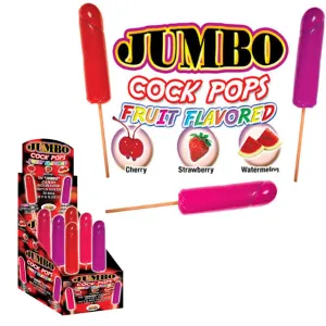Jumbo Cock Pops Asst Fruit Flavor (6/DP)