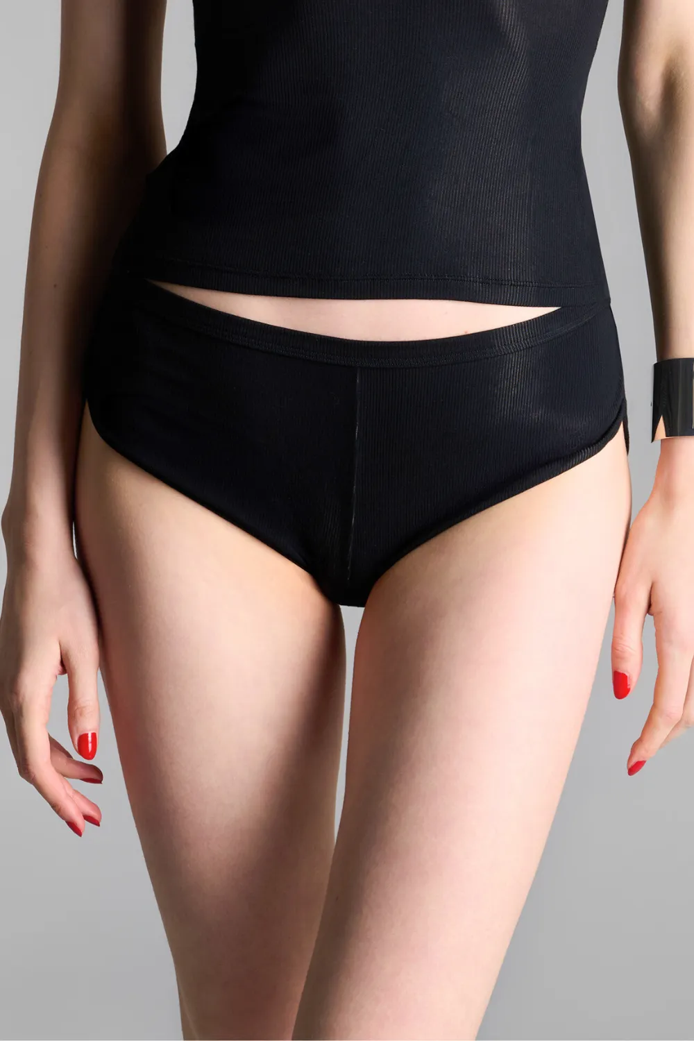La Femme Amazone Shorty Black