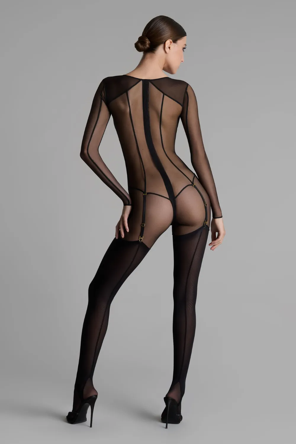 L'Amoureuse Catsuit. Size XL (UK 12-14)