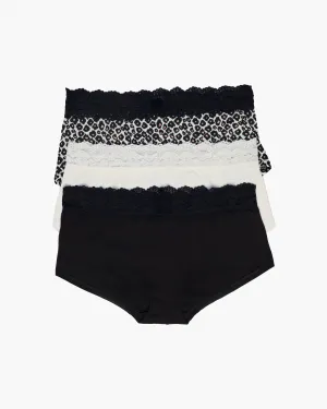 Lot De 3 Boxers Love Grande Taille