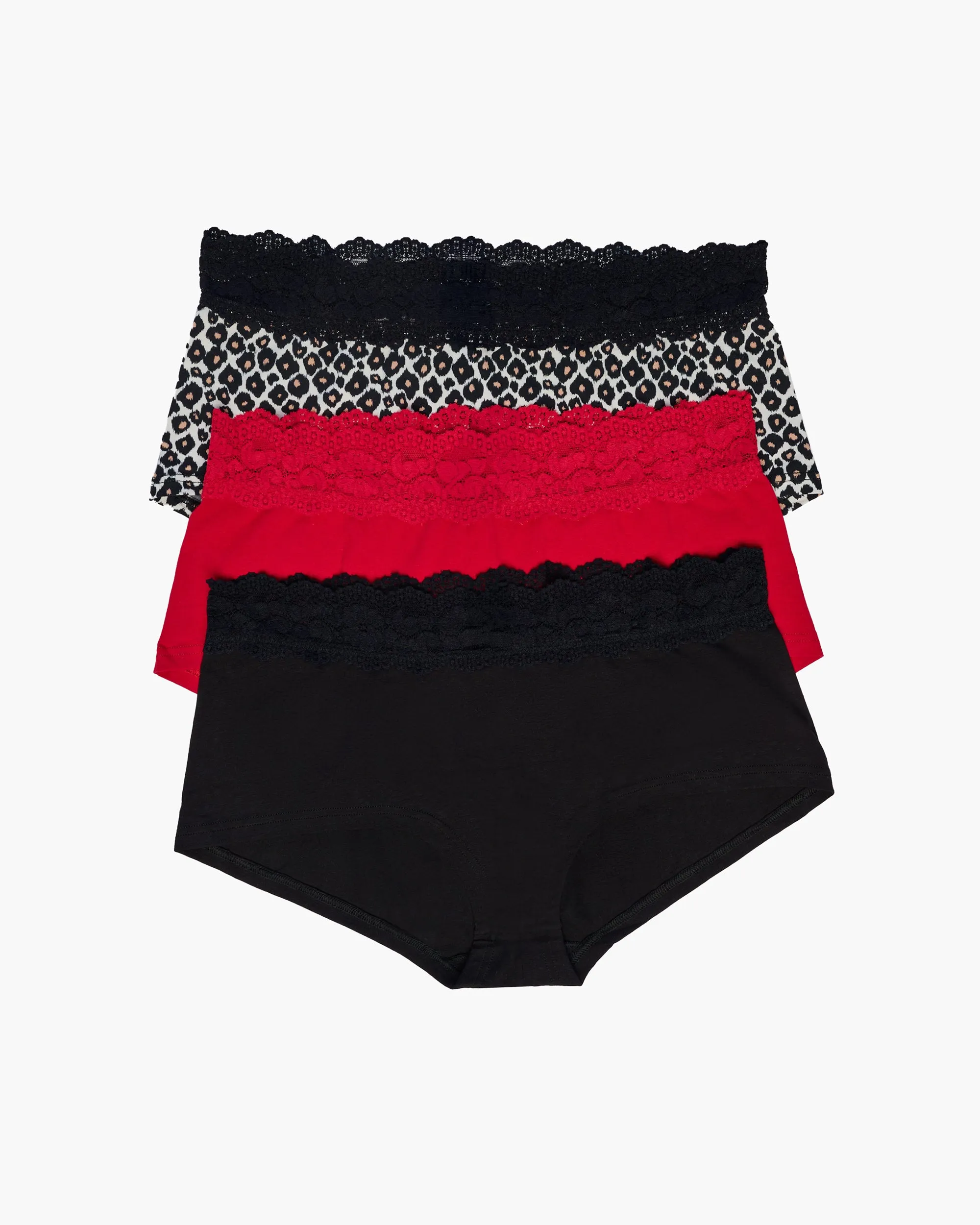 Lot De 3 Boxers Love Grande Taille
