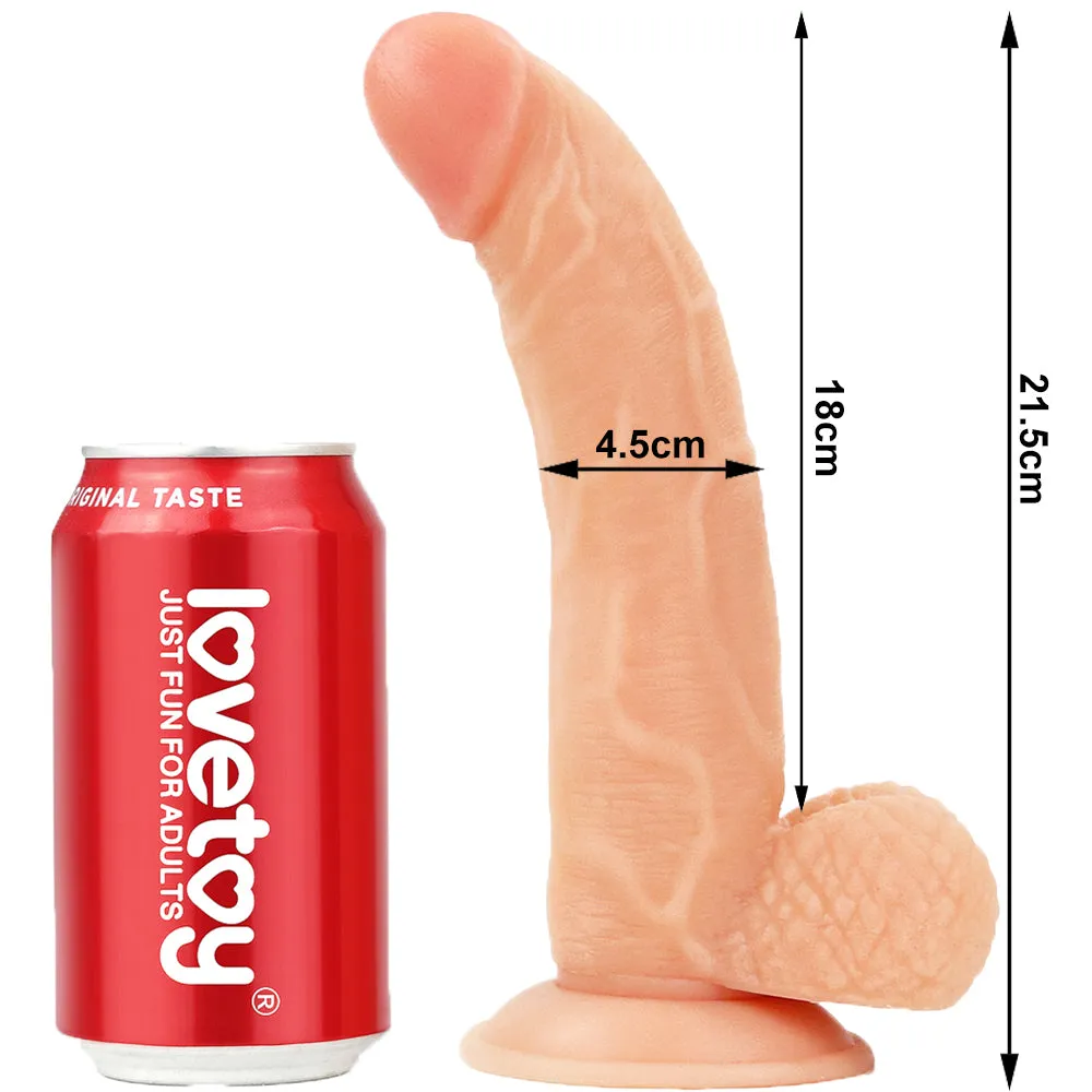 Lovetoy Ingen Easy Strap-On Set 8.5 Dildo and Harness set Unisex