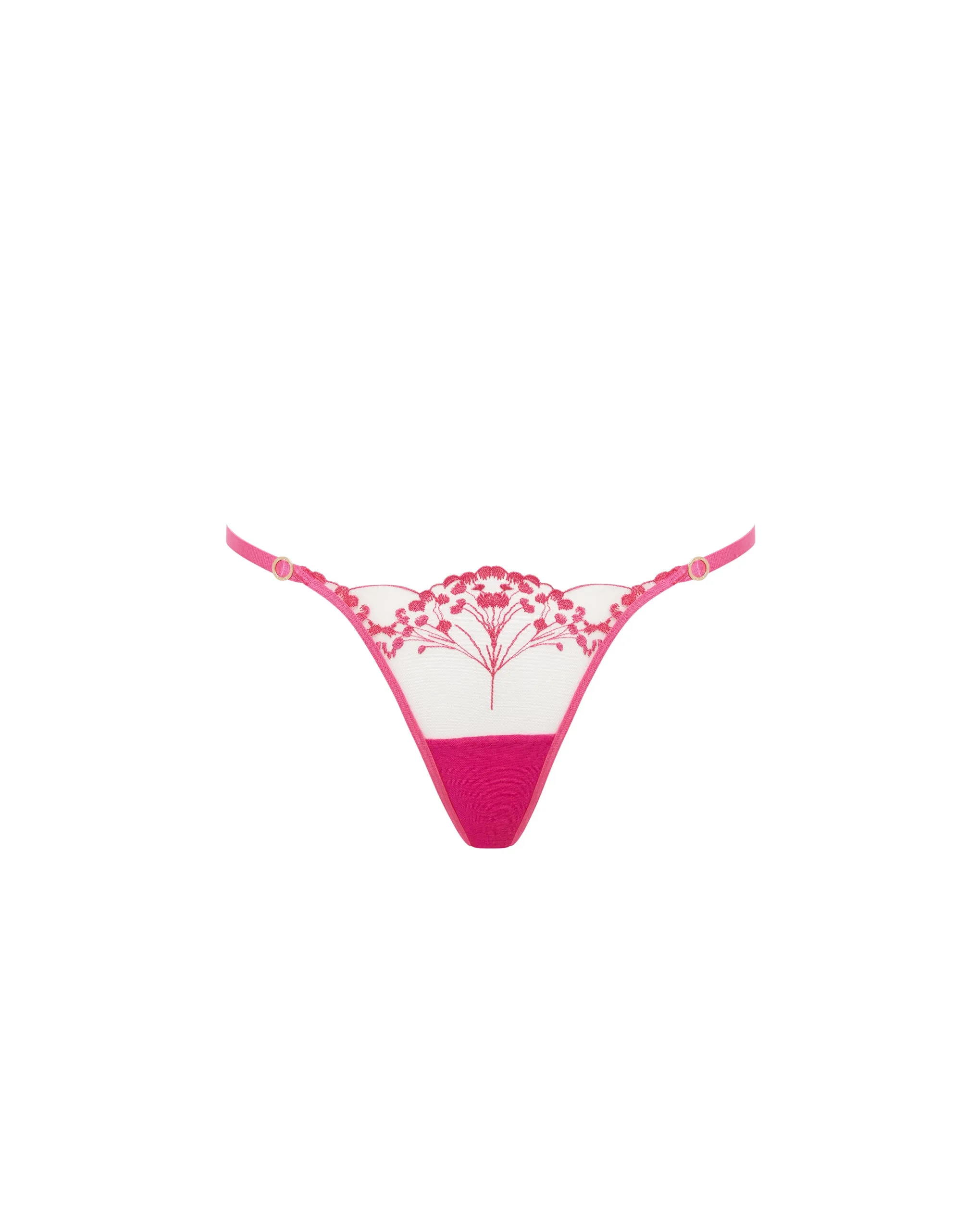 Marisa Brief Fuchsia Pink/Sheer