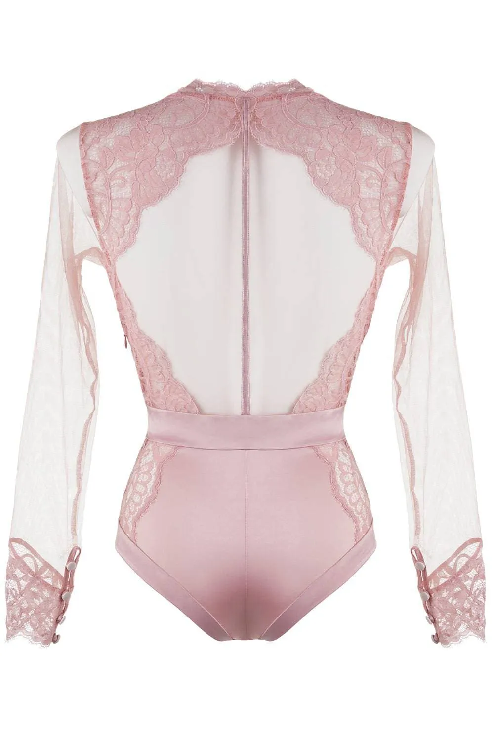 Marlene Brazilian Body with Swarovski Crystals in Pink