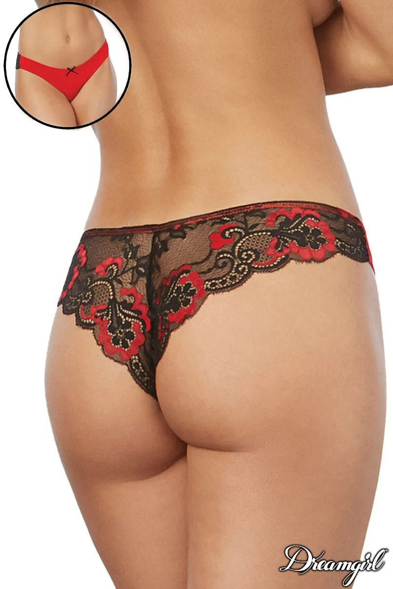 Microfiber Bikini Panty with Cheeky Back