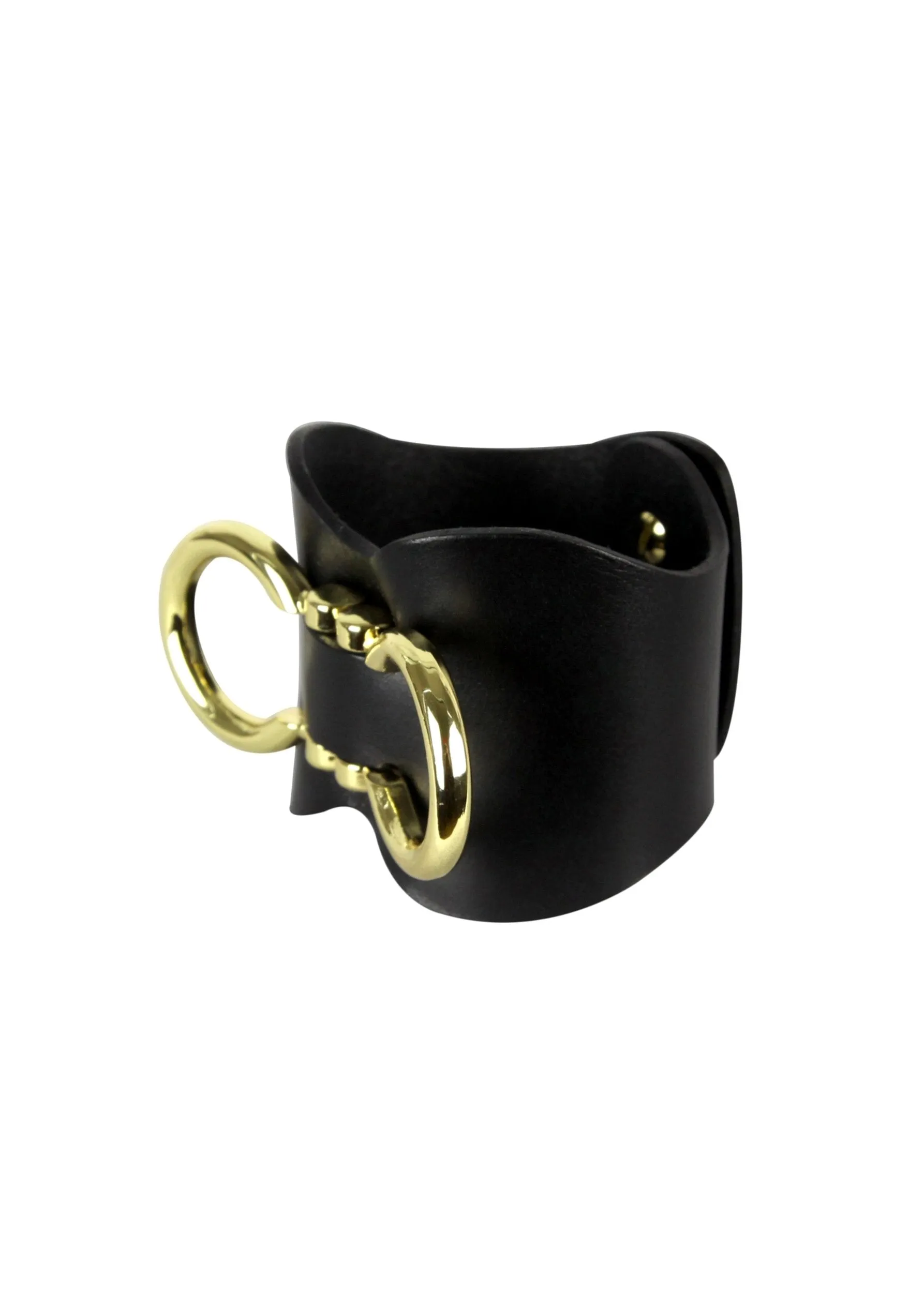 Monarch (Black) Leather Bracelet