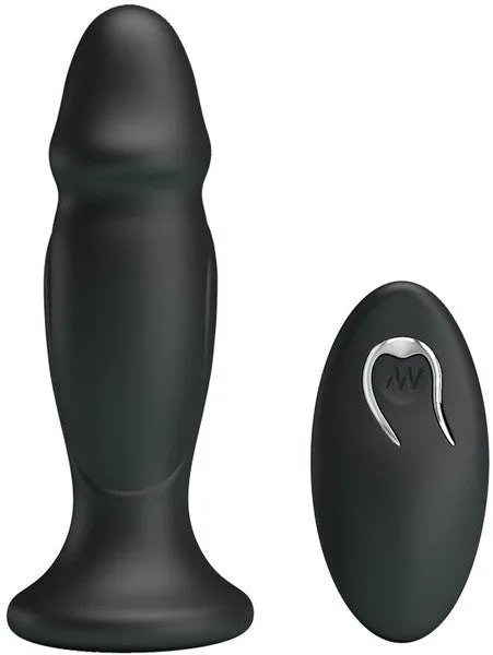 MR Play Powerful Vibrating Anal Plug Remote Control Butt Prostate Massager