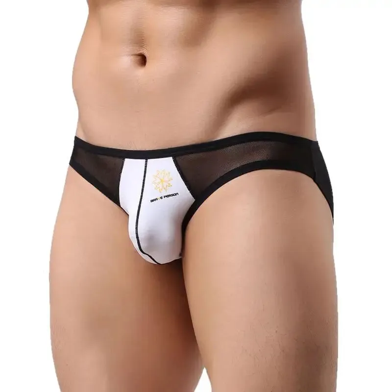 #PB High Quality Men's Briefs Transparent Mesh Underpants