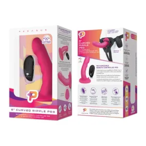 Pegasus 6 Wireless Remote Control Curved Ripple Peg With Harness