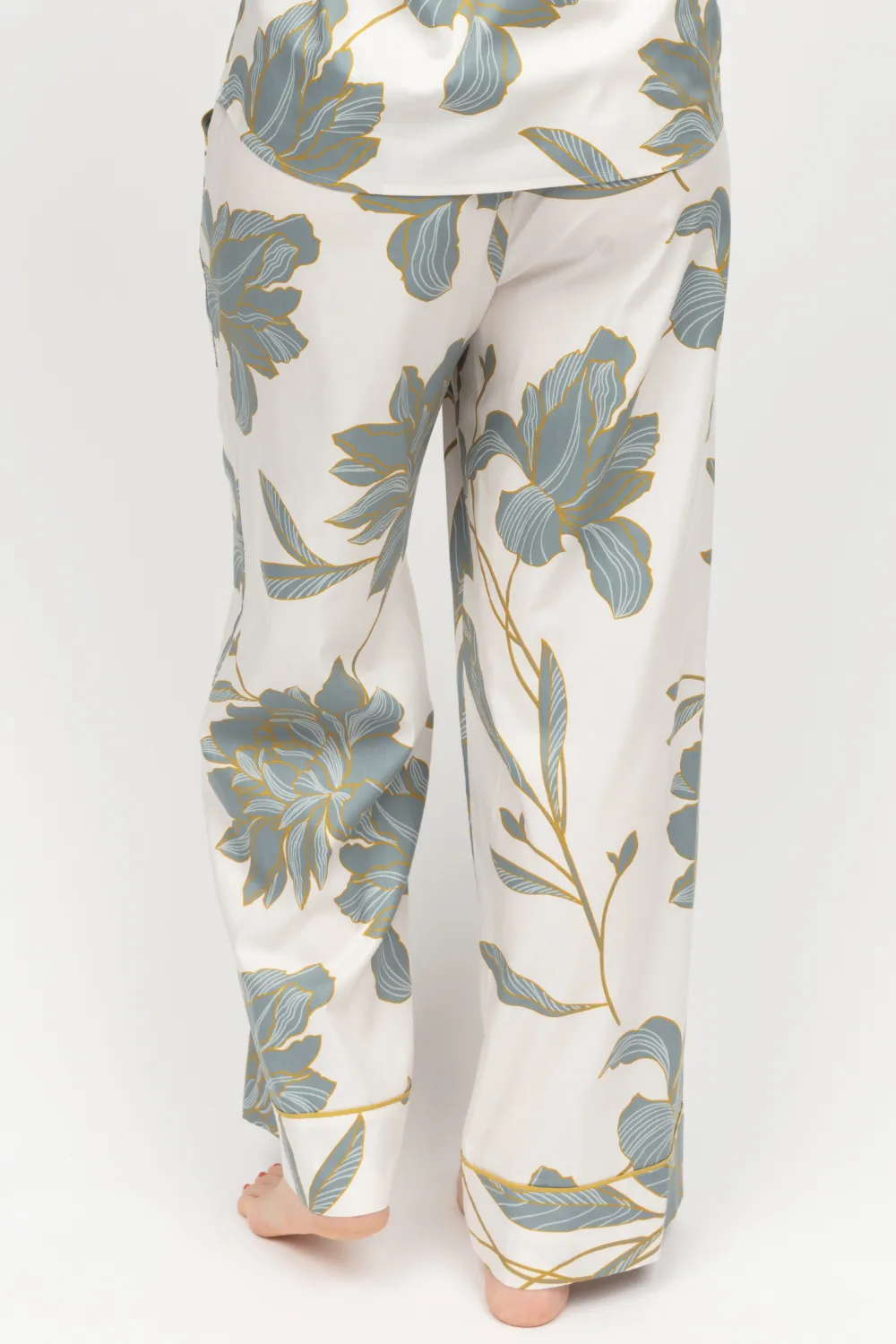Piper Floral Print Pyjama Bottom. Size UK 8