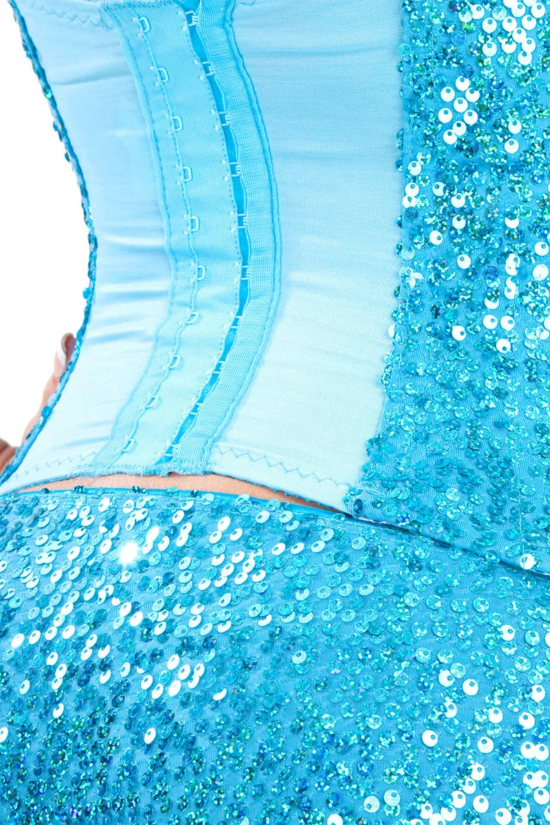 Sequined Showgirl Corset