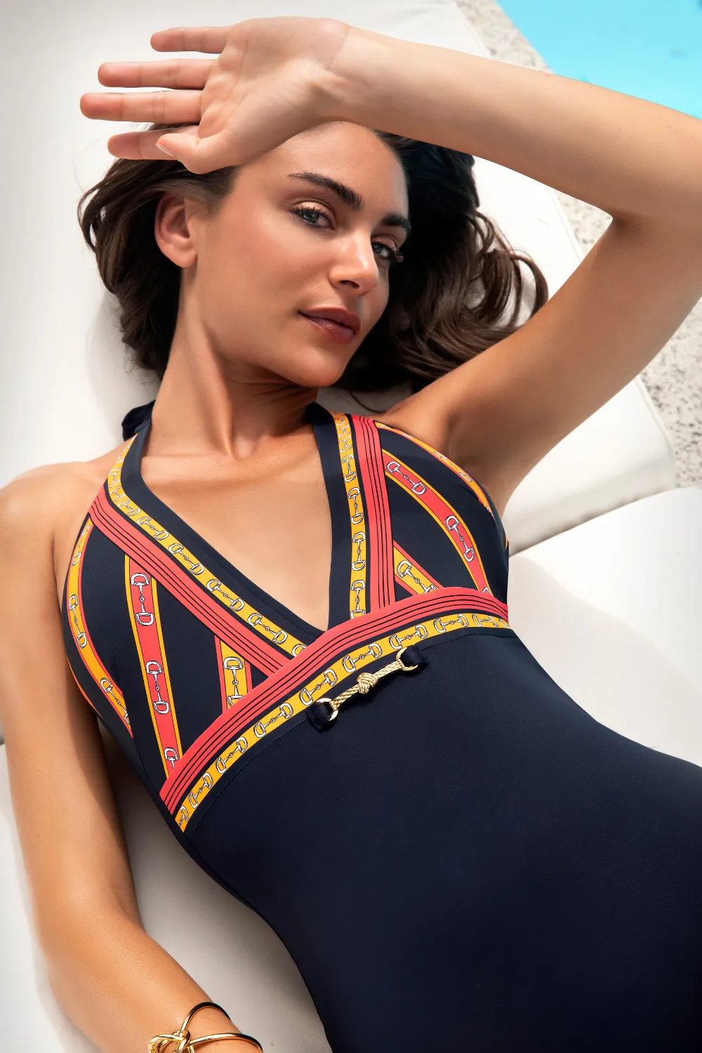 Splendeur Regate Halter Swimsuit