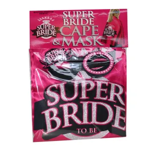 Super Bride. Cape And Mask Set