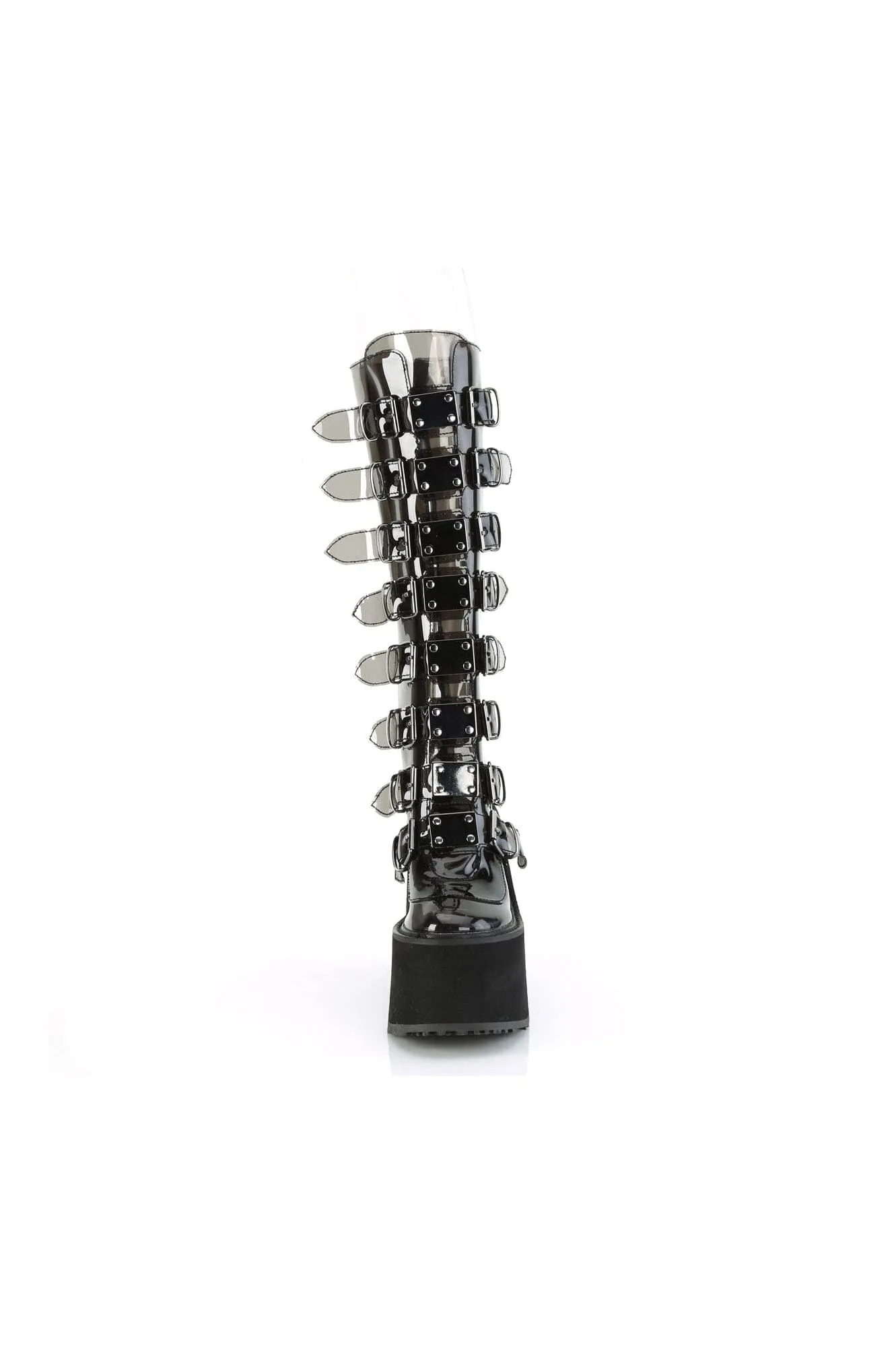 SWING-815C Black Smoke Knee Boot