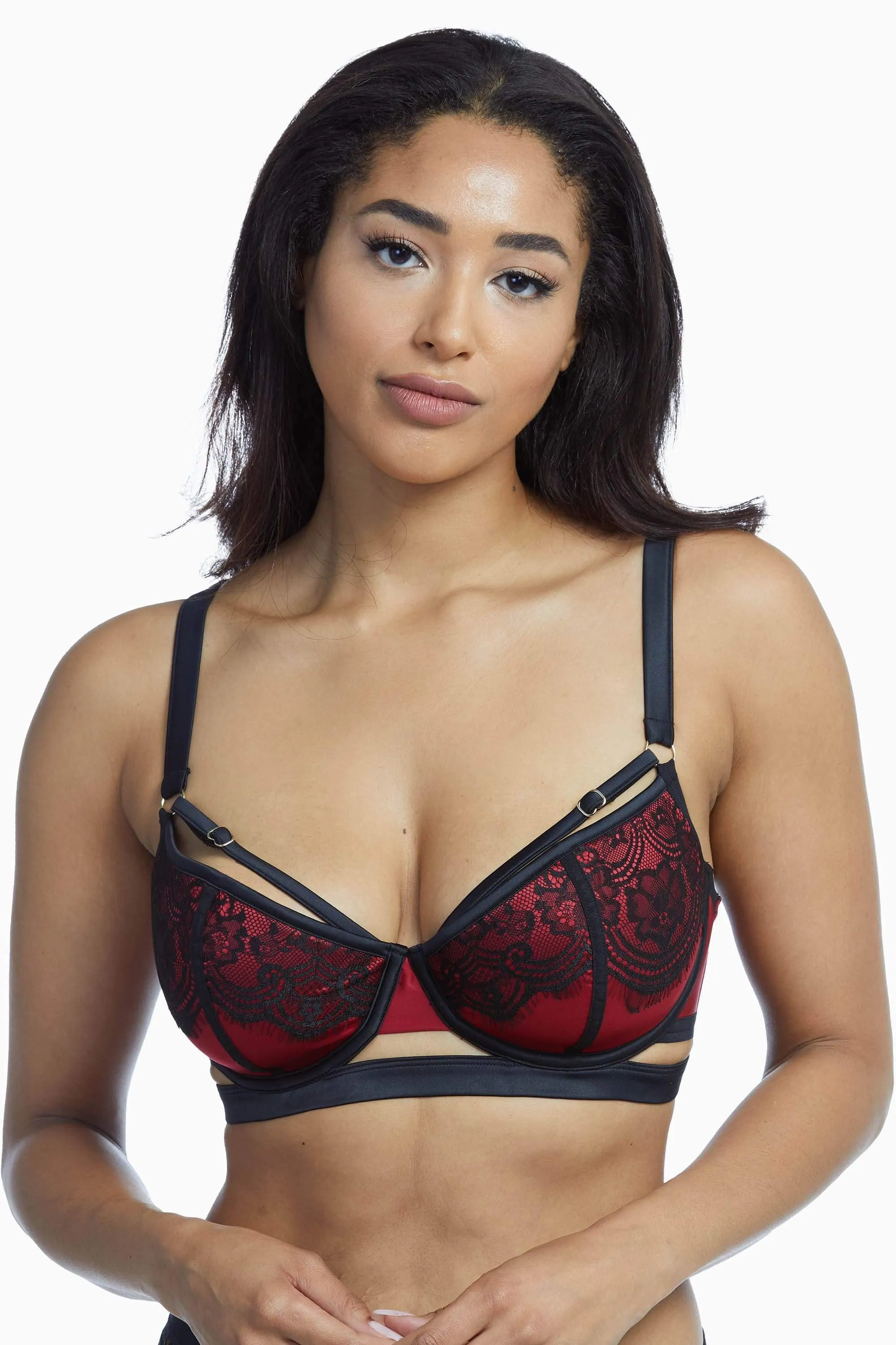 Tasmin Ruby Lace Bra