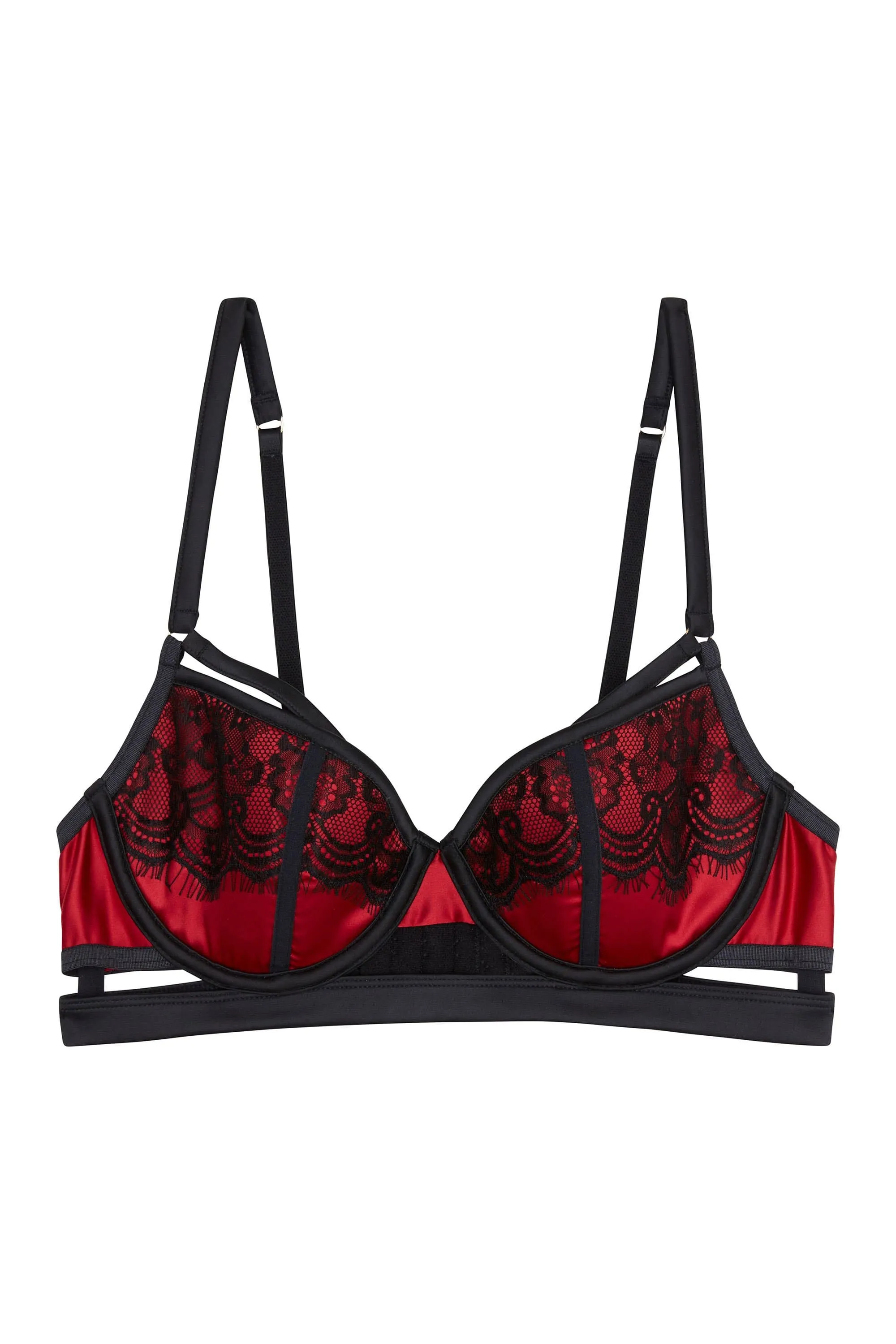 Tasmin Ruby Lace Bra